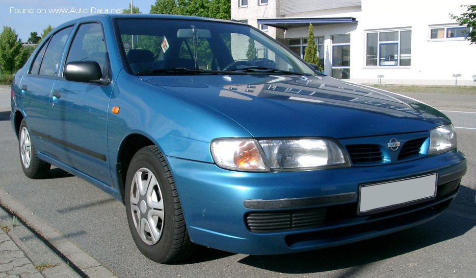 Specifications: Nissan Almera I (N15) 2.0 D (75 Hp) 1995, 1996, 1997, 1998, 1999, 2000