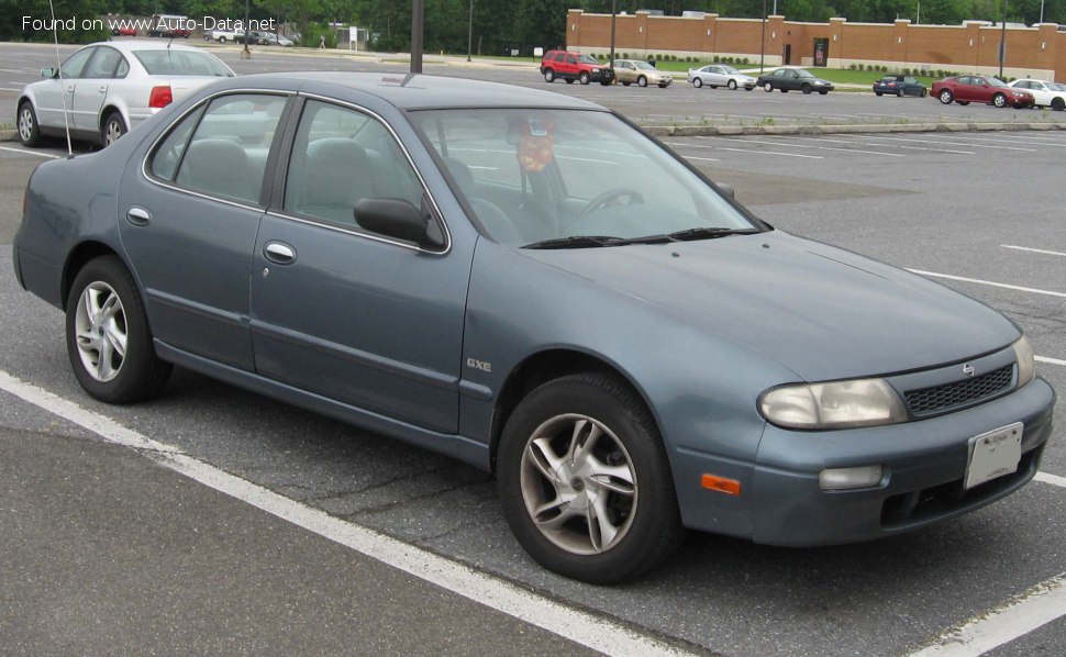 Specifications: Nissan Altima I 2.4i (150 Hp) 1993, 1994, 1995, 1996, 1997