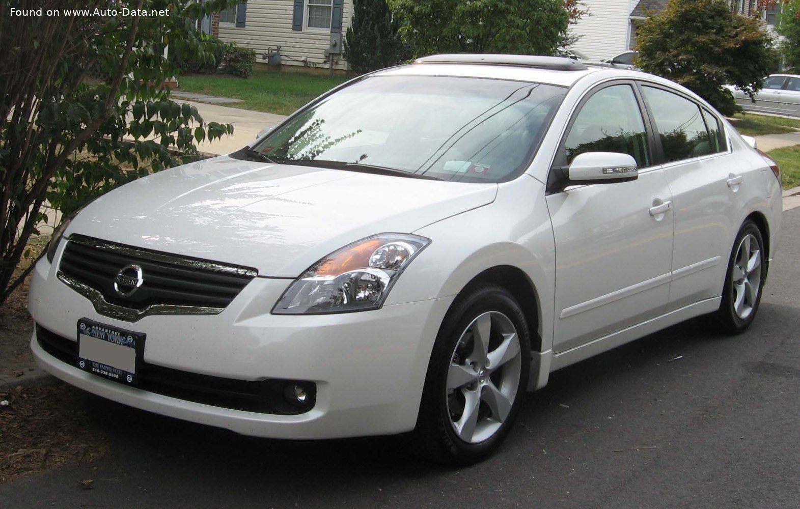 Specifications: Nissan Altima IV 3.5 (270 Hp) 2007, 2008, 2009, 2010, 2011, 2012