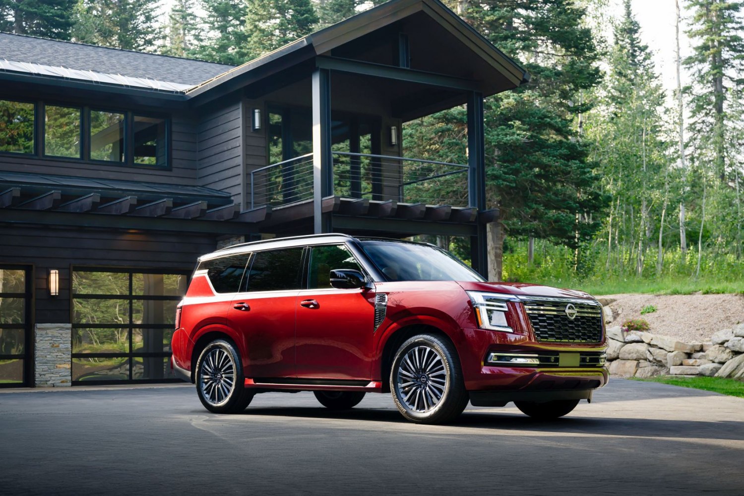 Specifications: Nissan Armada III (Y63) 3.5 V6 (425 Hp) 4WD Automatic 2024, 2025