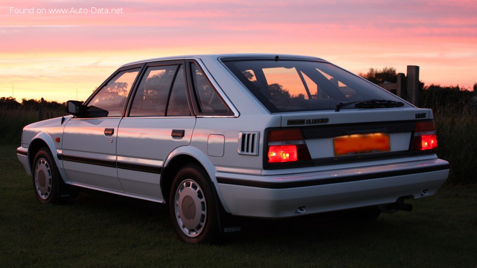 Specifications: Nissan Bluebird Hatchback (T72,T12) 1.6 (83 Hp) 1986, 1987, 1988, 1989, 1990