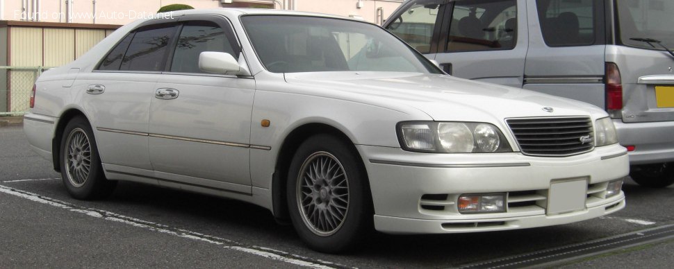 Specifications: Nissan Cima (FY33) 4.1 i V8 32V (270 Hp) 1996, 1997, 1998, 1999, 2000, 2001