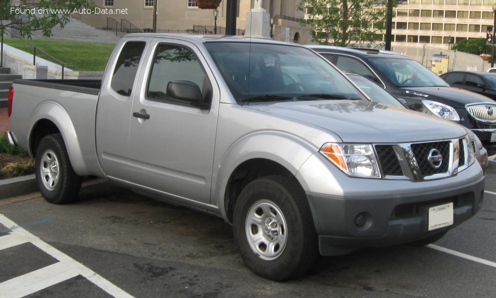 Specifications: Nissan Frontier II King Cab (D40) 2.5 (154 Hp) 2005, 2006, 2007, 2008, 2009