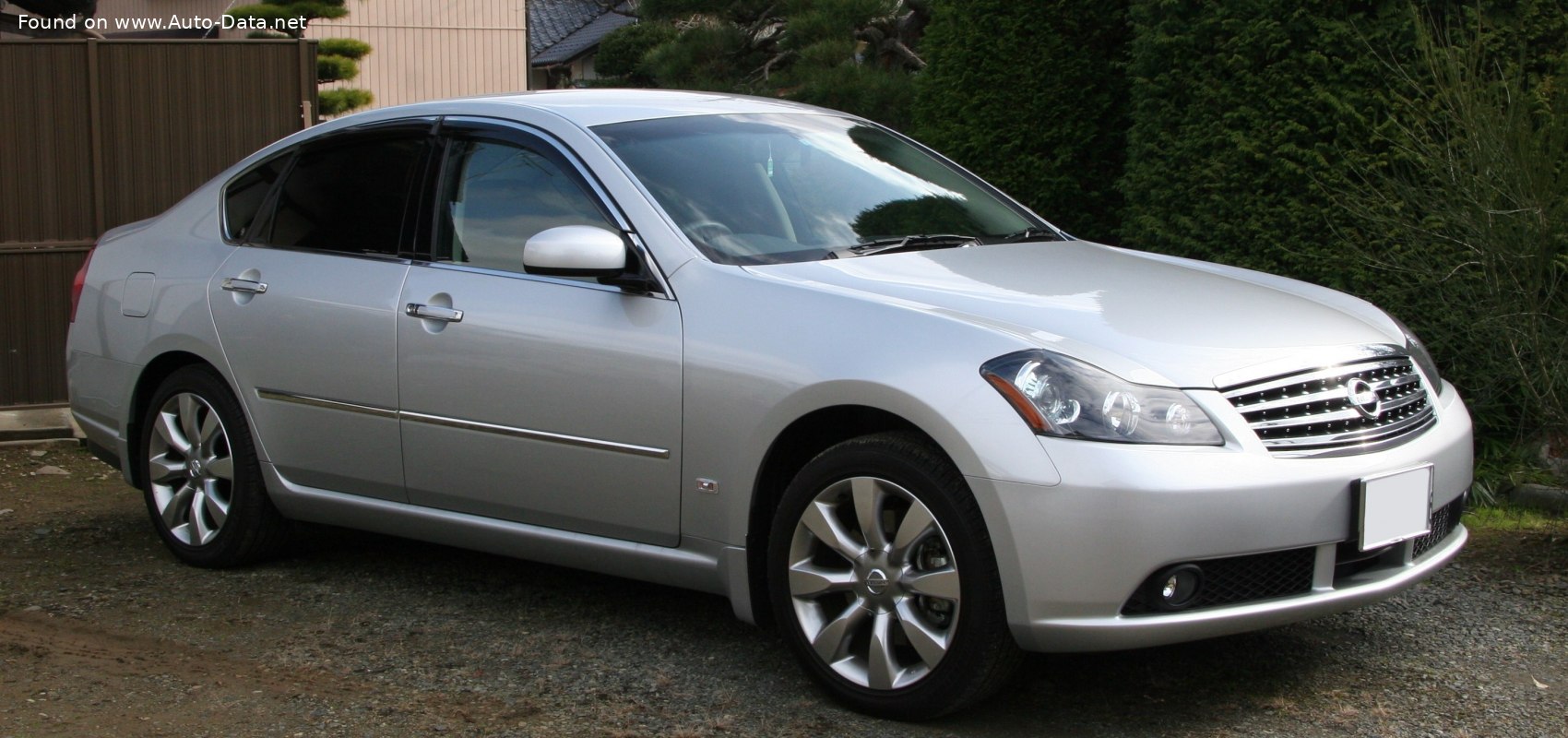 Specifications: Nissan Fuga I (Y50) 2.5L V6 (210 Hp) 2004, 2005, 2006