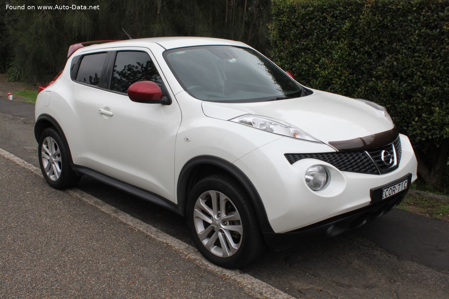 Specifications: Nissan Juke I 1.6 DIG-T (190 Hp) 2010, 2011, 2012, 2013, 2014
