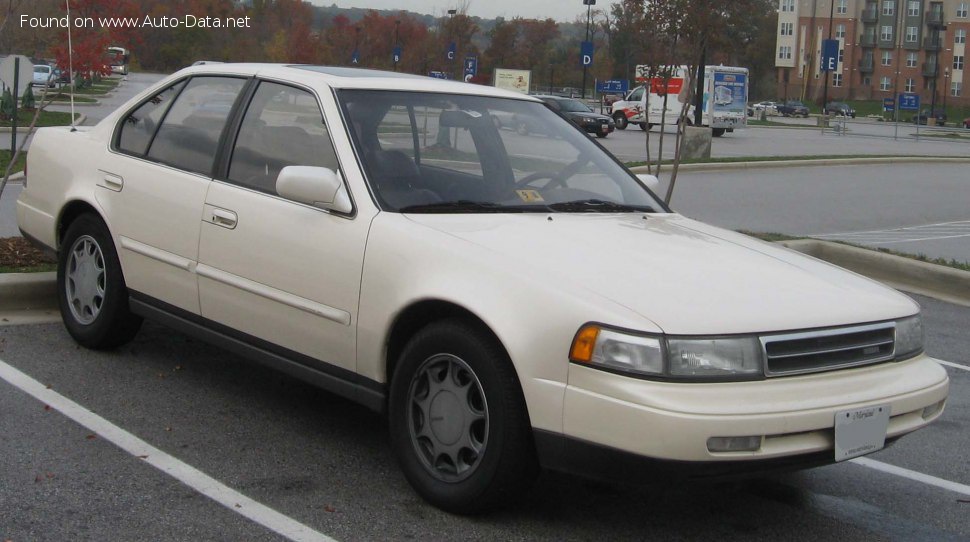 Specifications: Nissan Maxima III (J30) 3.0 i (170 Hp) Automatic 1988, 1989, 1990, 1991, 1992, 1993, 1994, 1995