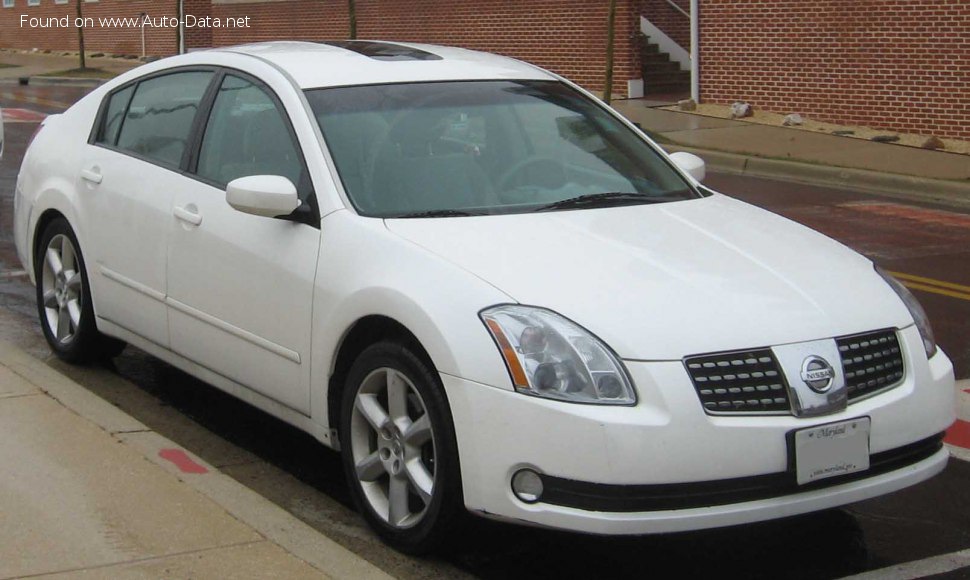 Specifications: Nissan Maxima QX VI (A34) 3.5 i V6 24V (268 Hp) 2004, 2005, 2006, 2007, 2008