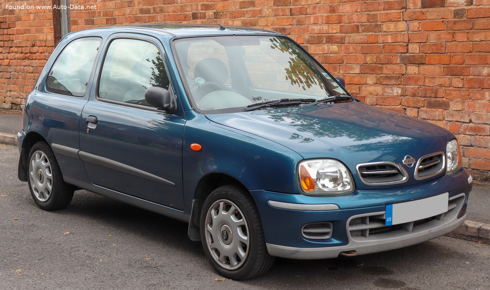 Specifications: Nissan Micra (K11) 1.0i 16V (54 Hp) CVT 1992, 1993, 1994, 1995, 1996, 1997, 1998, 1999, 2000