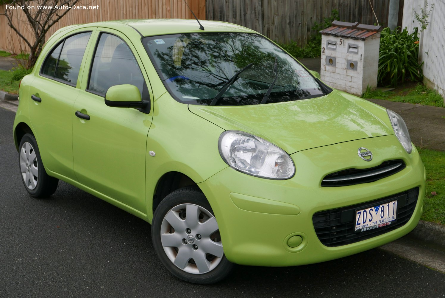 Specifications: Nissan Micra (K13) 1.2 (80 Hp) CVT 2010, 2011, 2012, 2013
