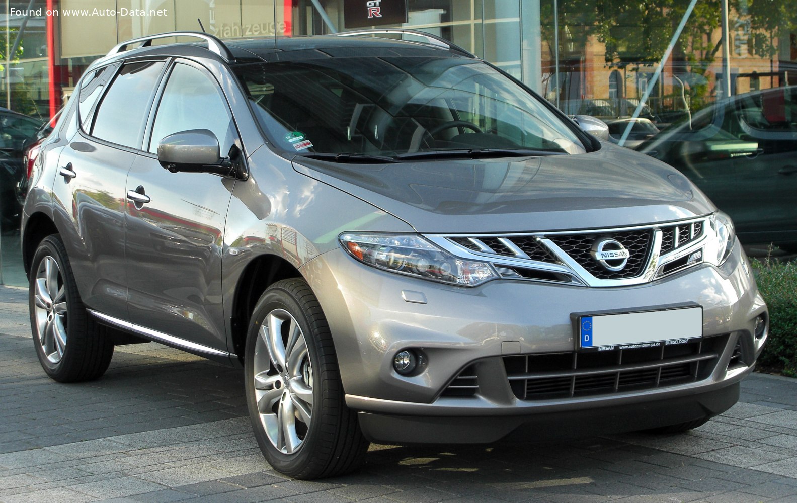 Specifications: Nissan Murano II (Z51, facelift 2010) 3.5 V6 (256 Hp) 4WD CVT 2010, 2011, 2012, 2013, 2014