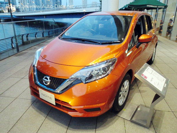 Specifications: Nissan Note II (E12, facelift 2017) 1.2 (79 Hp) CVT 2017, 2018, 2019, 2020