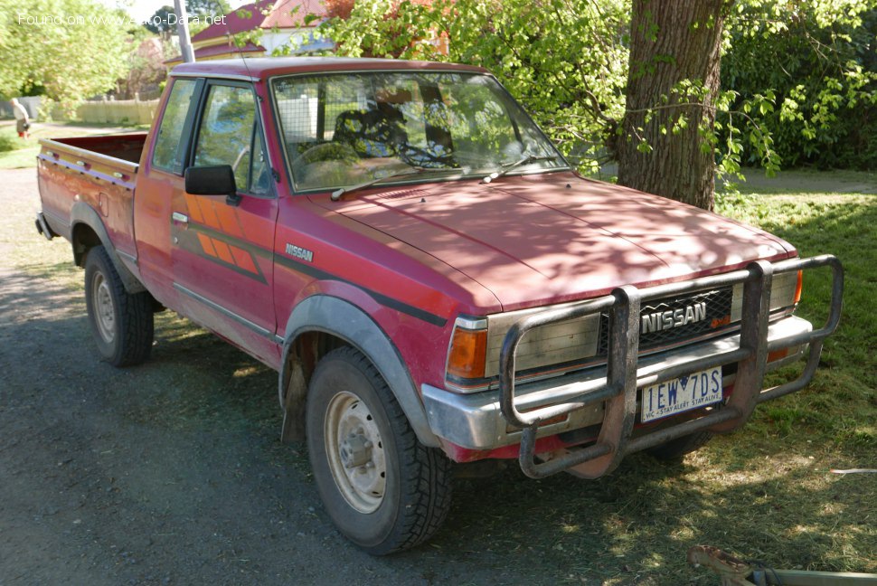 Specifications: Nissan Pick UP (720) 2.2 (97 Hp) 4WD 1983, 1984, 1985, 1986