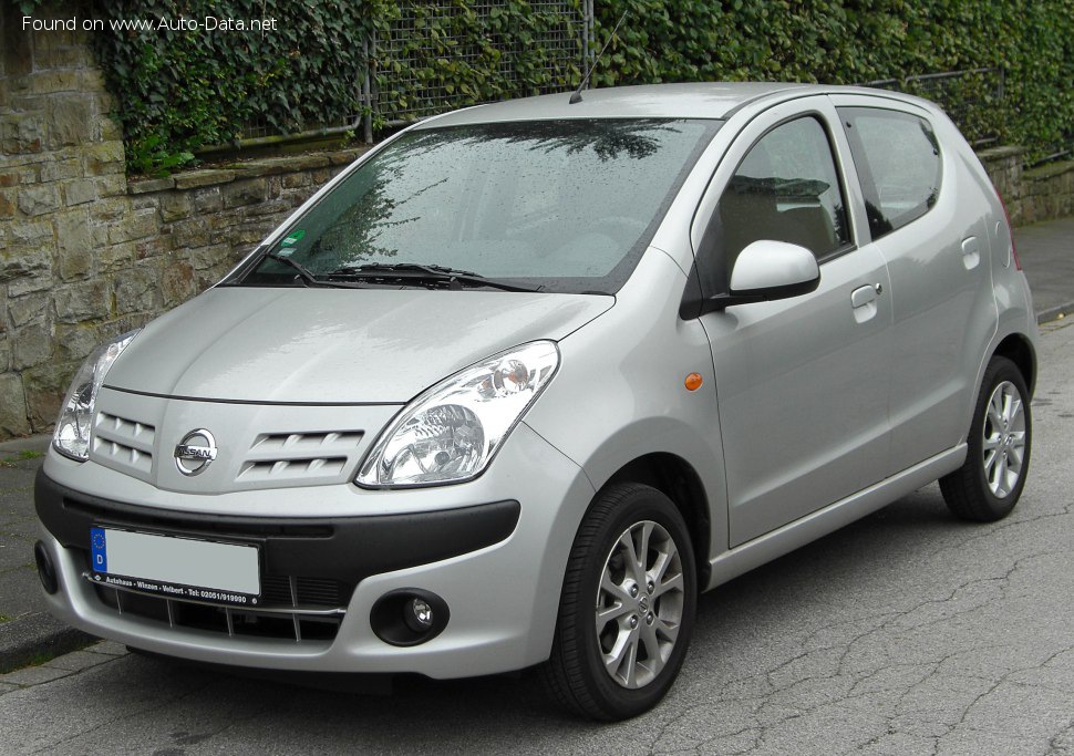 Specifications: Nissan Pixo 1.0 (68 Hp) Automatic 2009, 2010, 2011, 2012, 2013