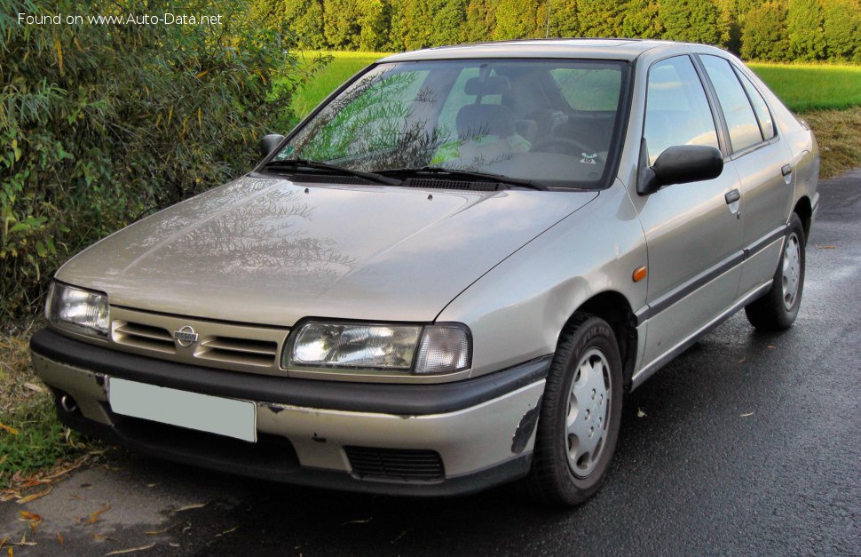 Specifications: Nissan Primera Hatch (P10) 1.6 (90 Hp) 1990, 1991, 1992, 1993, 1994, 1995, 1996