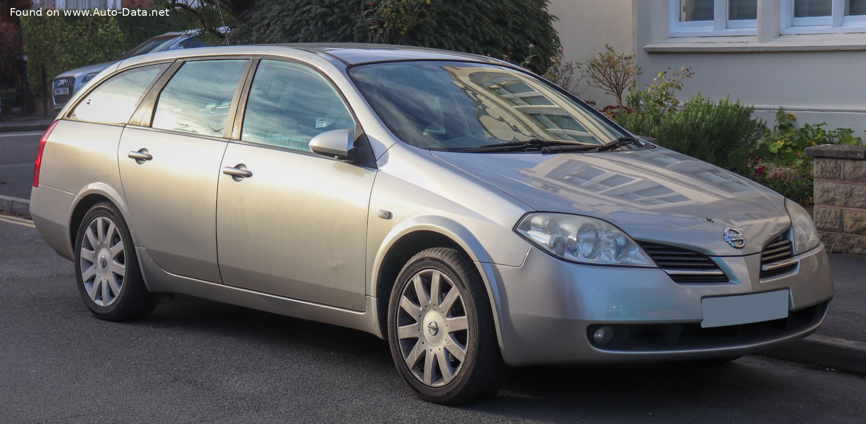 Specifications: Nissan Primera Wagon (P12) 2.0 i 16V (140 Hp) 2002, 2003, 2004, 2005, 2006, 2007