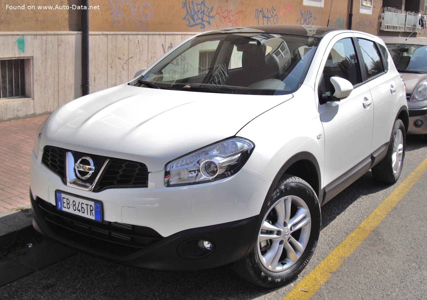 Specifications: Nissan Qashqai I (J10, facelift 2010) 2.0 (141 Hp) 4×4 2010, 2011, 2012, 2013, 2014