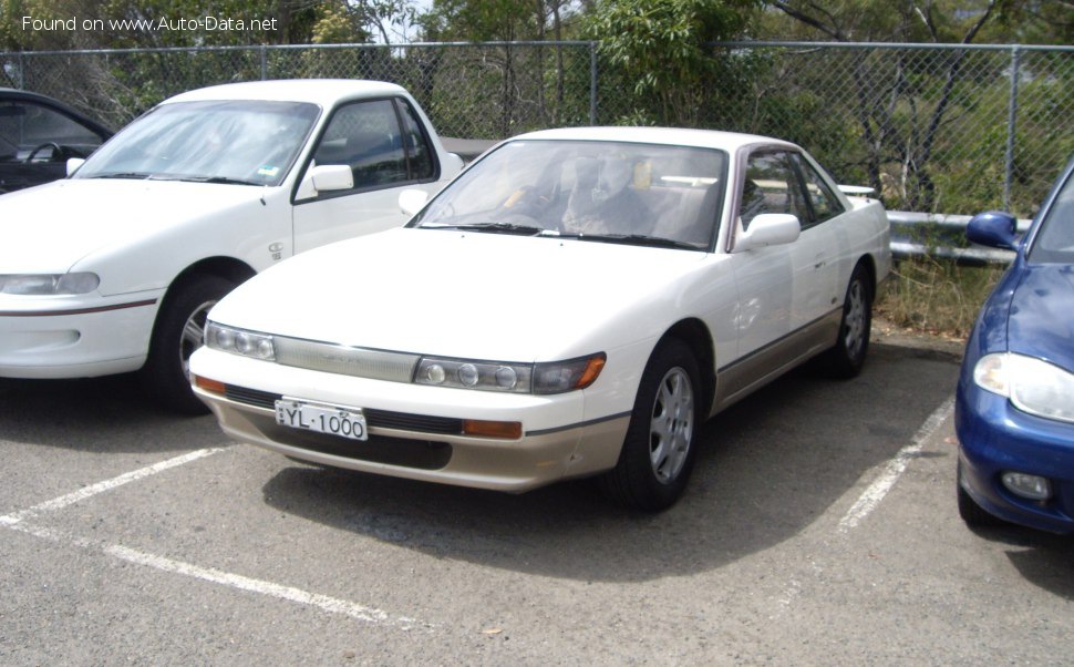 Specifications: Nissan Silvia (S13) 1.8T (175 Hp) Automatic 1988, 1989, 1990