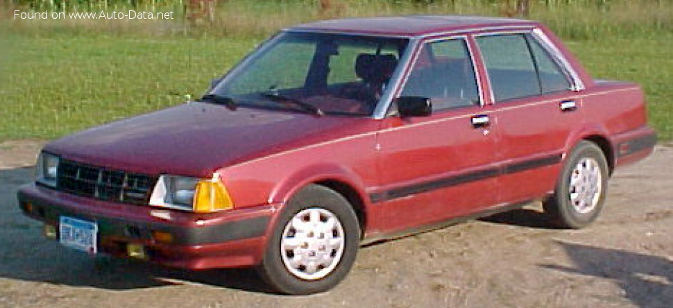 Specifications: Nissan Stanza (T11) 1.8 SGL (90 Hp) 1983, 1984, 1985