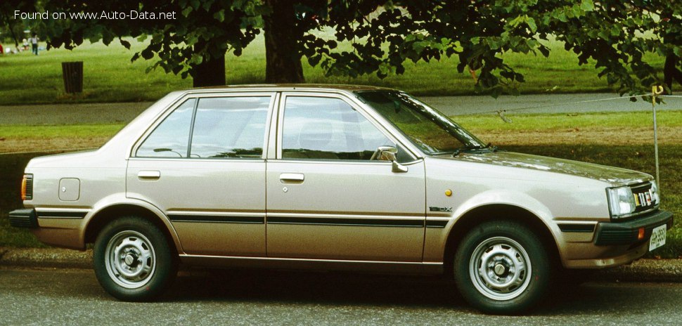 Specifications: Nissan Sunny I (B11) 1.5 (75 Hp) 1982, 1983, 1984, 1985, 1986