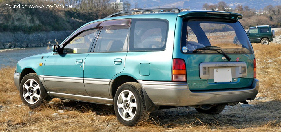 Specifications: Nissan Sunny III Wagon (Y10) 1.6 i 16V (90 Hp) 1992, 1993, 1994, 1995, 1996, 1997, 1998, 1999, 2000