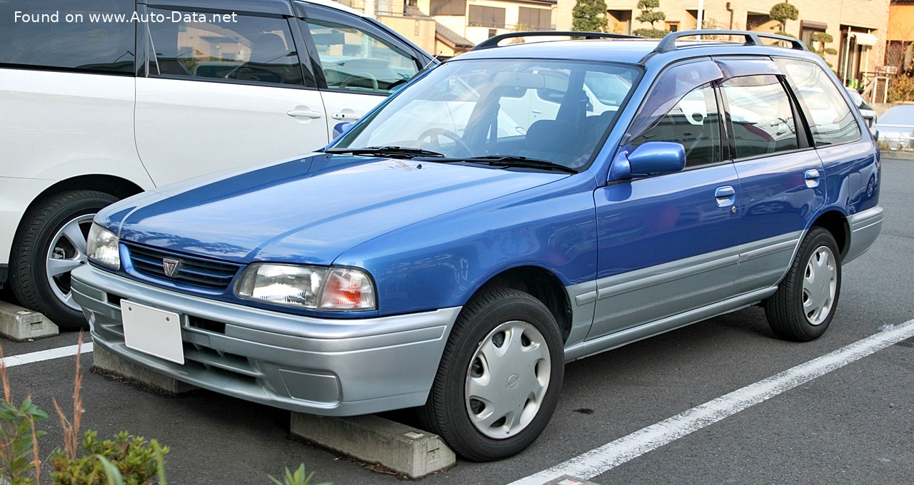 Specifications: Nissan Wingroad (Y10) 1.5 16V (105 Hp) Automatic 1996, 1997