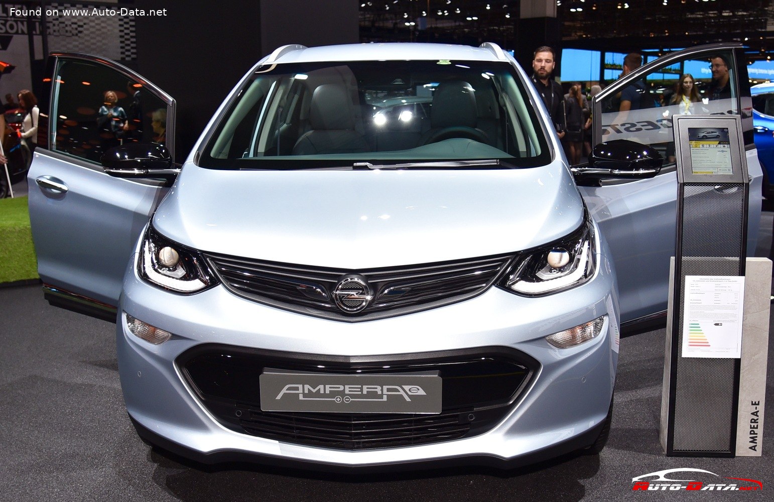 Specifications: Opel Ampera-e 60 kWh (204 Hp) 2016, 2017, 2018, 2019, 2020