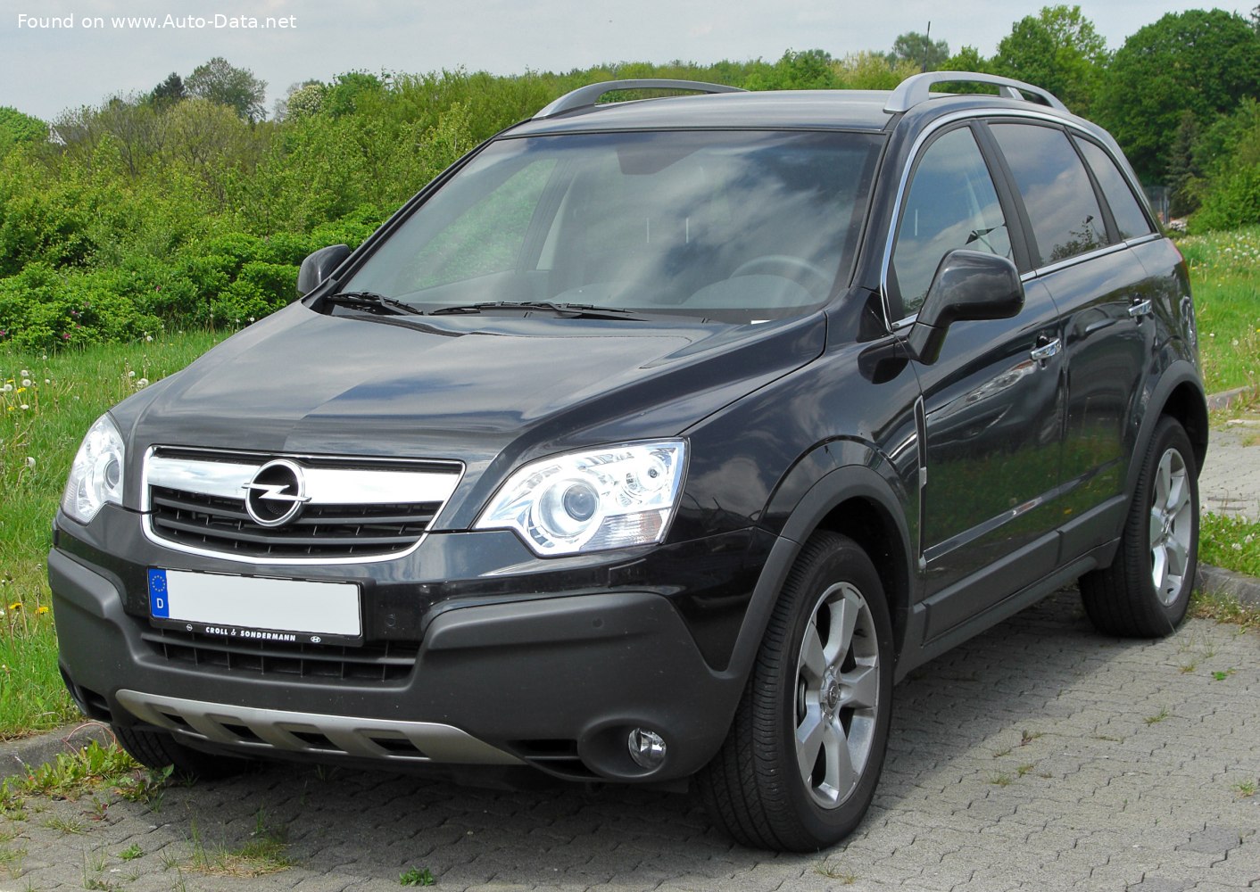 Specifications: Opel Antara 2.4 i 16V (150 Hp) ECOTEC Automatic 2006, 2007, 2008, 2009, 2010