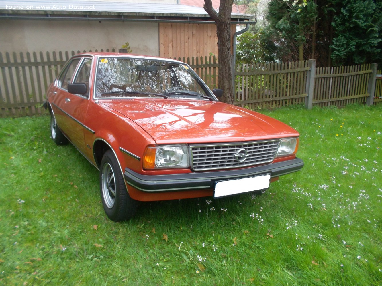 Specifications: Opel Ascona B (facelift 1979) 1.3 N (60 Hp) 1979, 1980, 1981