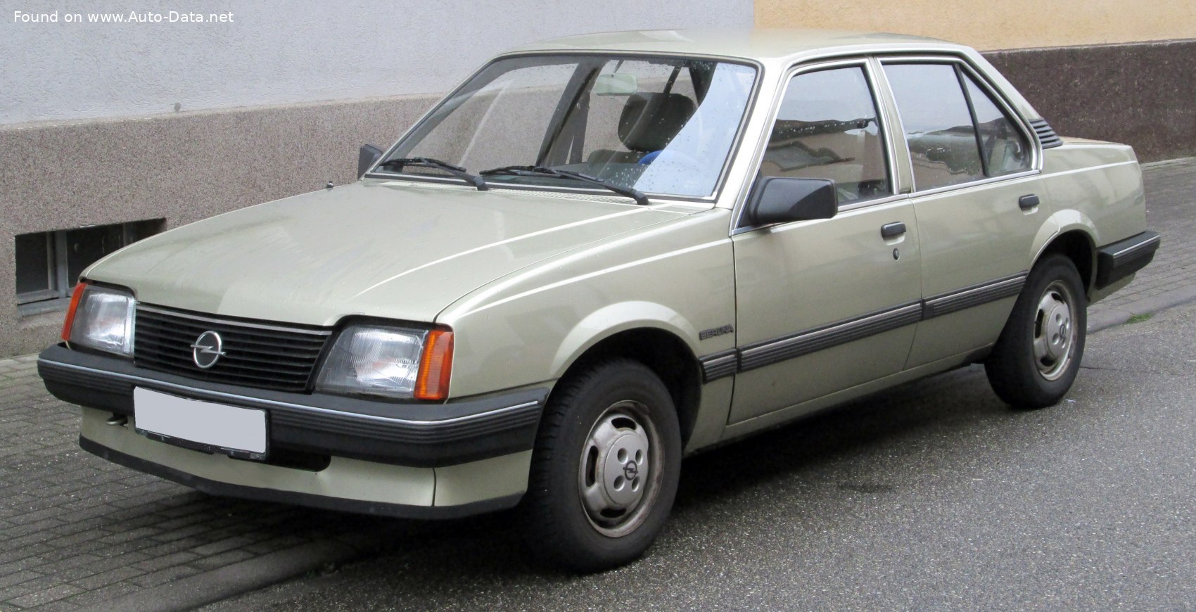 Specifications: Opel Ascona C 1.6 D (54 Hp) 1982, 1983, 1984, 1985, 1986, 1987, 1988