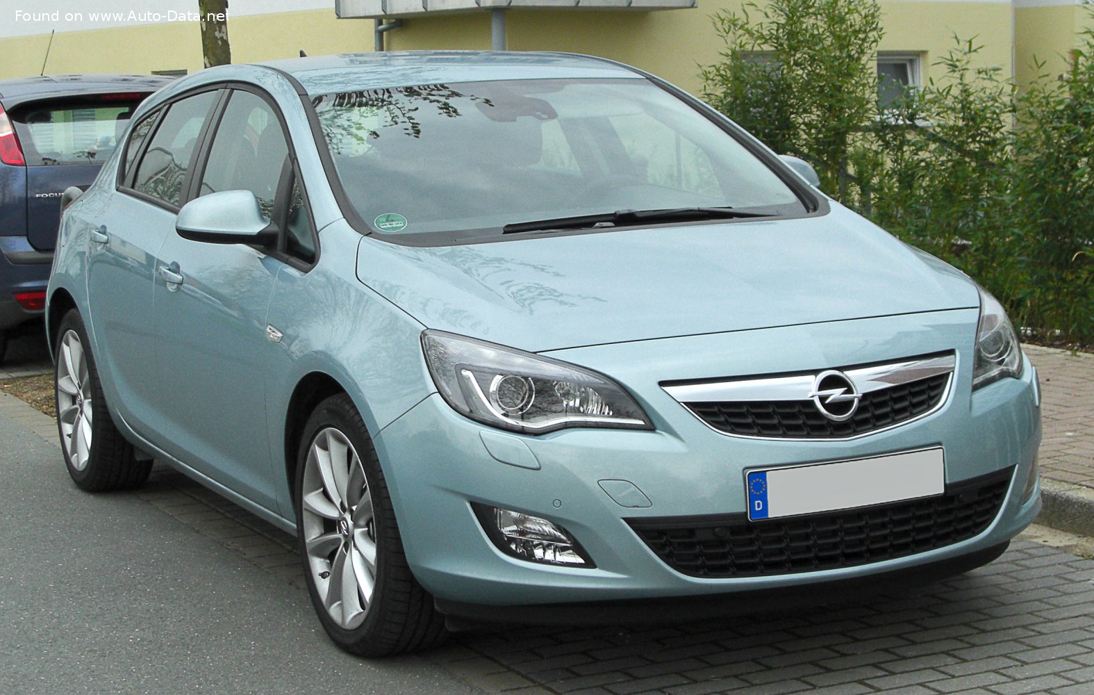 Specifications: Opel Astra J 1.4 Turbo (120 Hp) 2009, 2010, 2011, 2012