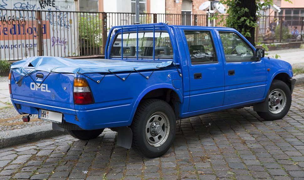 Specifications: Opel Campo Double Cab 3.1 TD (109 Hp) 4×4 1992, 1993, 1994, 1995, 1996, 1997, 1998, 1999, 2000, 2001