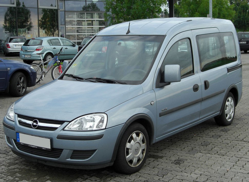 Specifications: Opel Combo Tour C (facelift 2003) 1.6 CNG (97 Hp) ECOTEC 2005, 2006, 2007