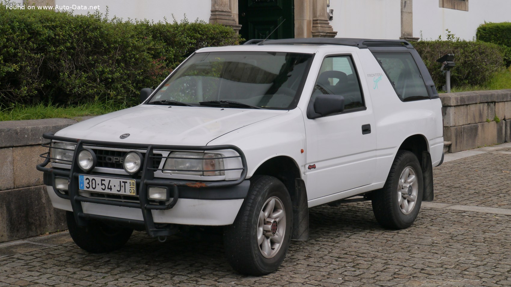 Specifications: Opel Frontera A Sport 2.8 TD (113 Hp) 4×4 1995, 1996