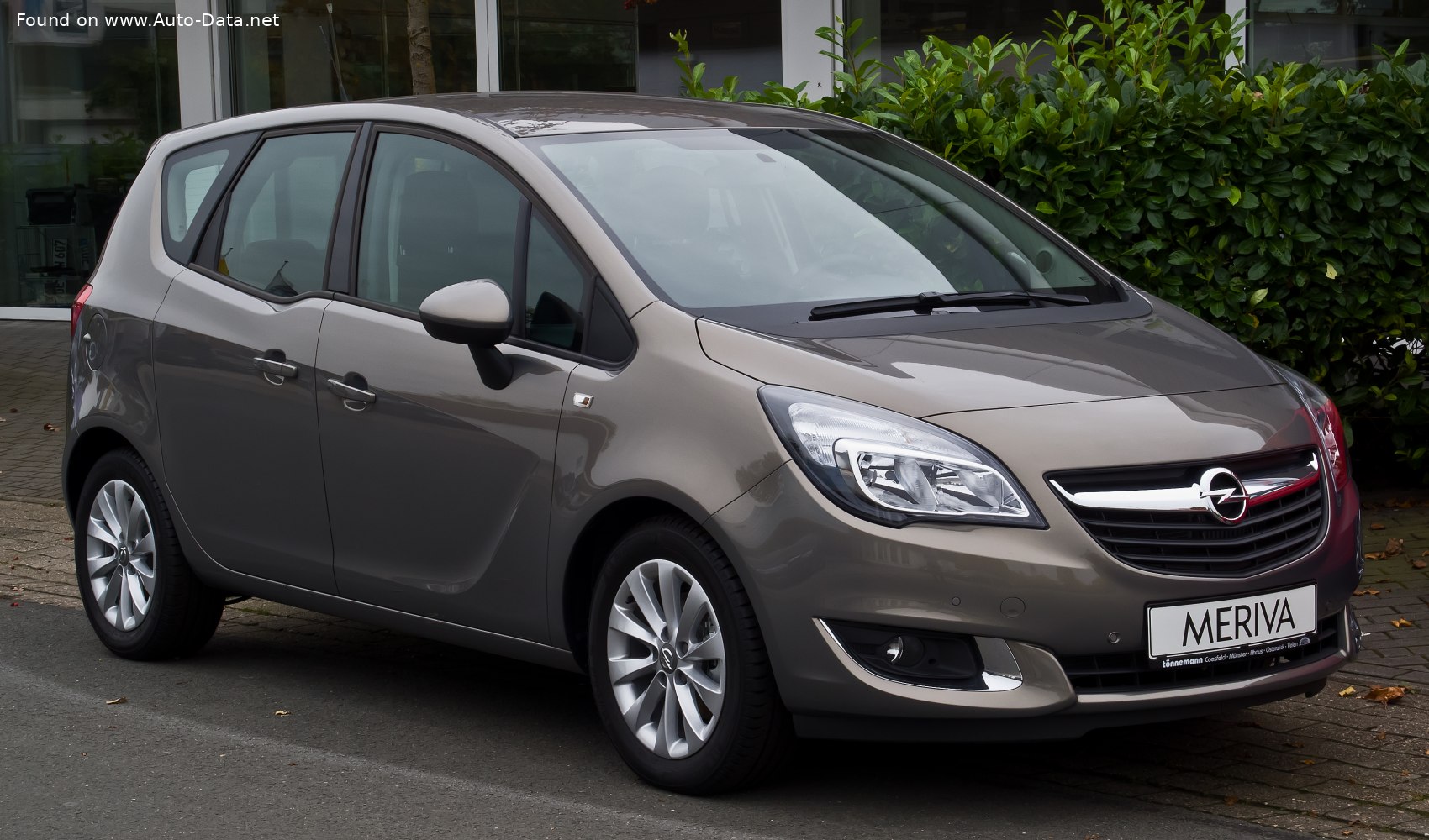 Specifications: Opel Meriva B (facelift 2014) 1.4 (120 Hp) Turbo Ecotec 2014, 2015, 2016, 2017