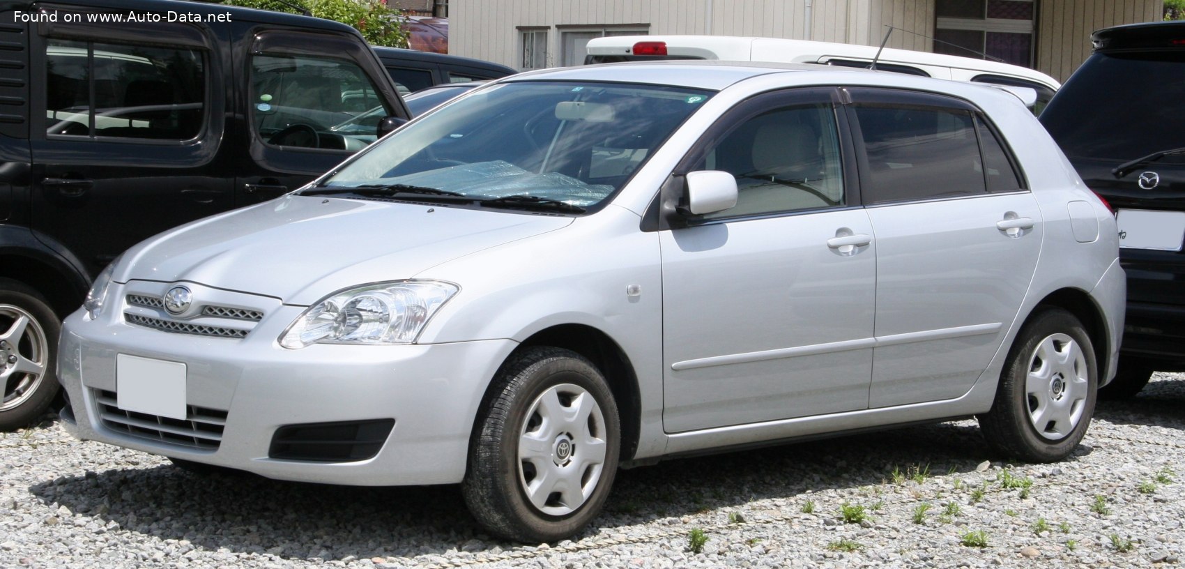 Specifications: Toyota Allex 1.8 i (190 Hp) 2001, 2002, 2003, 2004, 2005, 2006