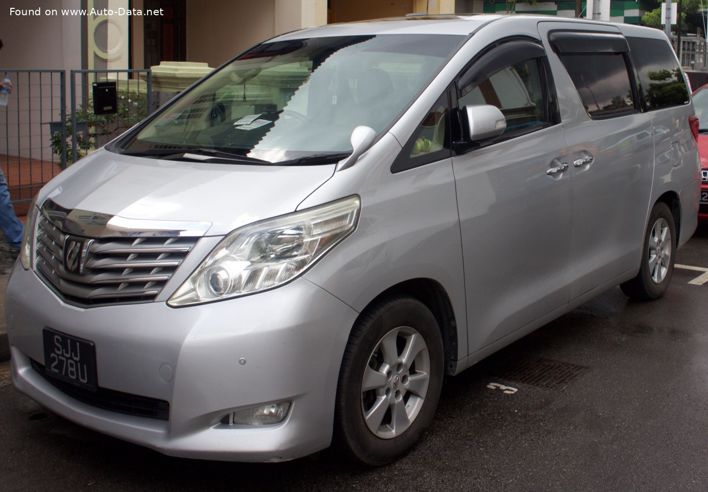 Specifications: Toyota Alphard II 3.5 (280 Hp) 2008, 2009, 2010, 2011