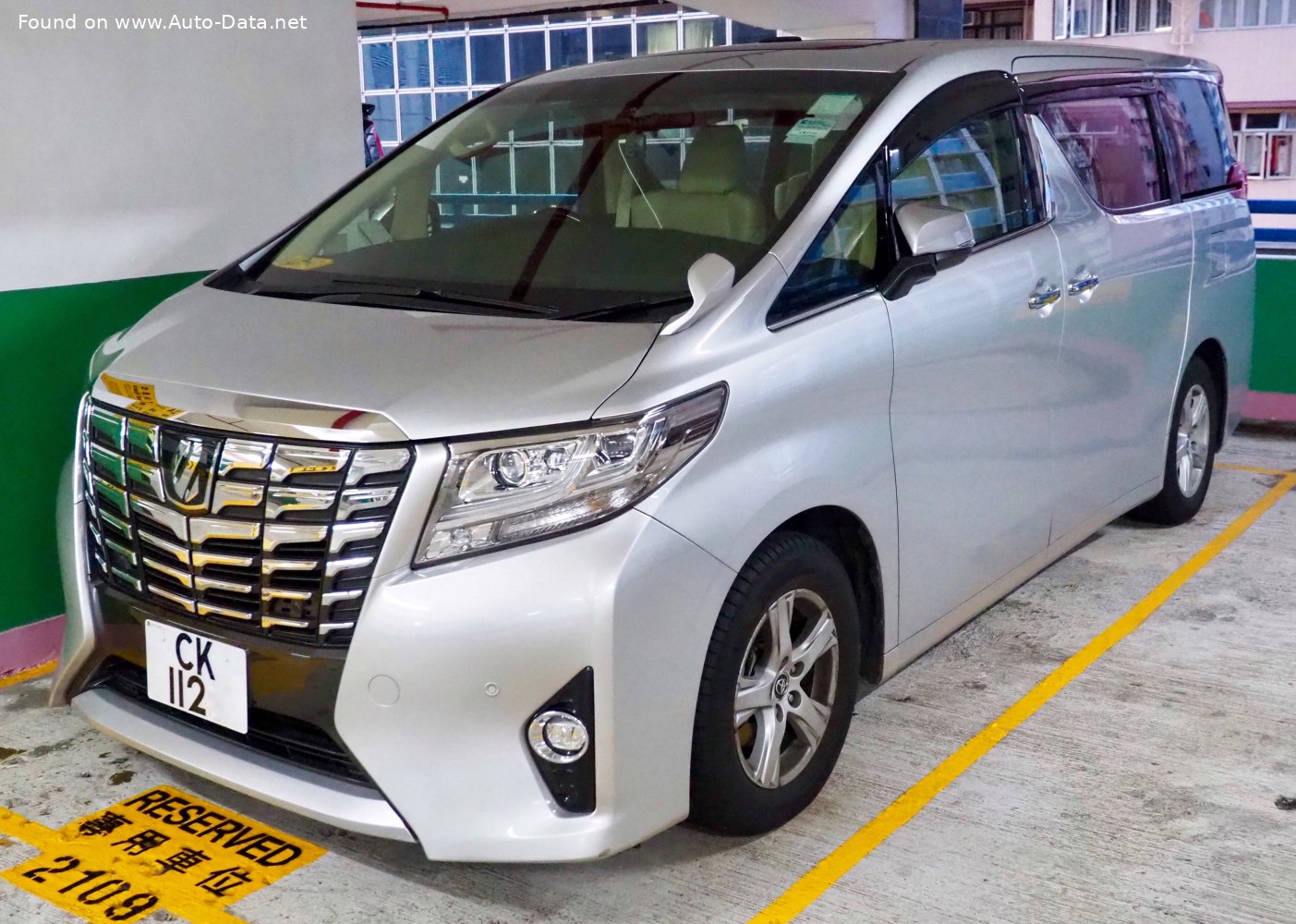 Specifications: Toyota Alphard III 3.5 V6 (300 Hp) Automatic 2015, 2016, 2017, 2018