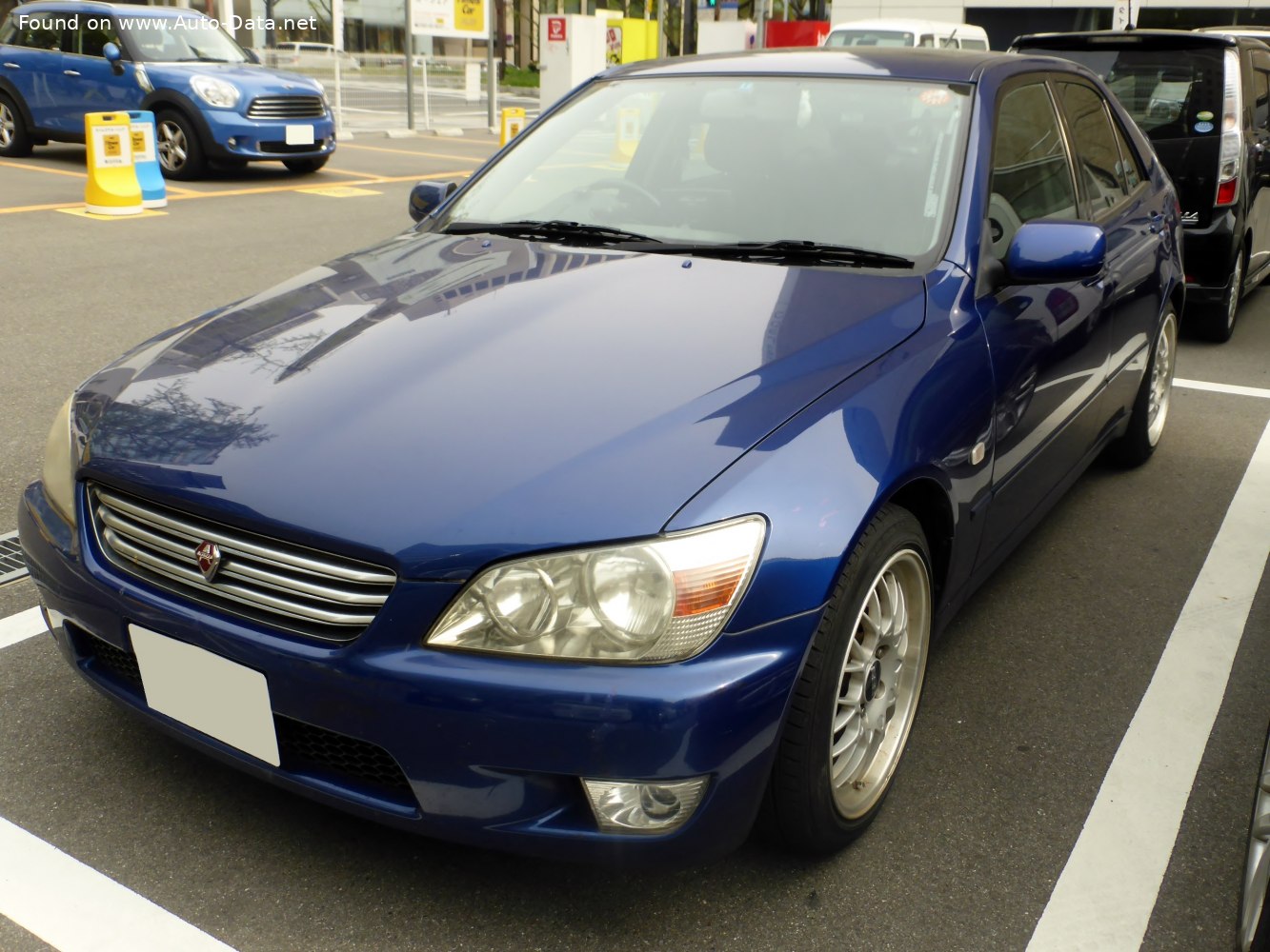 Specifications: Toyota Altezza RS200 2.0 i 16V (200 Hp) Automatic 1998, 1999, 2000, 2001, 2002, 2003, 2004, 2005