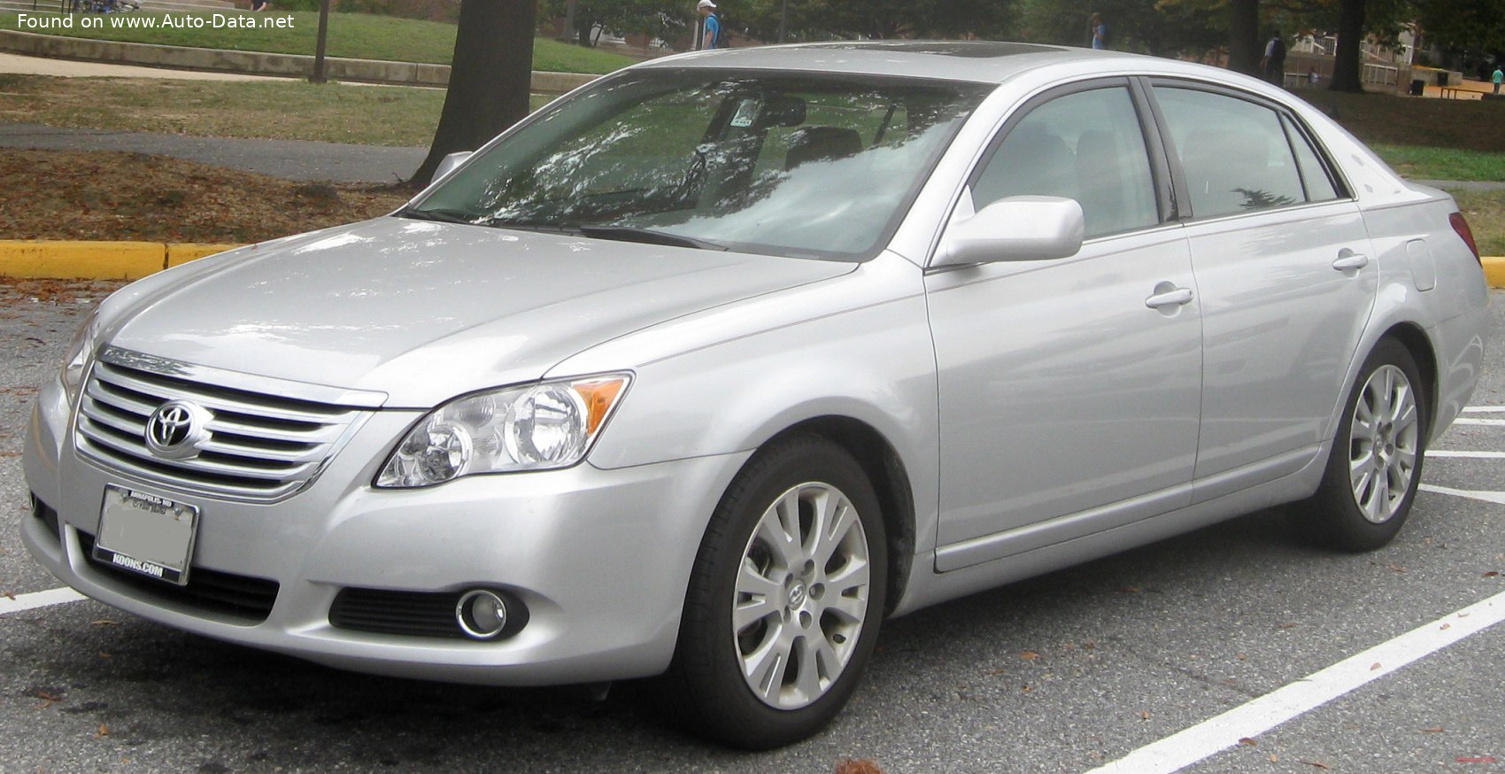 Specifications: Toyota Avalon III (facelift 2007) 3.5 V6 (268 Hp) ECT-i 2007, 2008, 2009, 2010