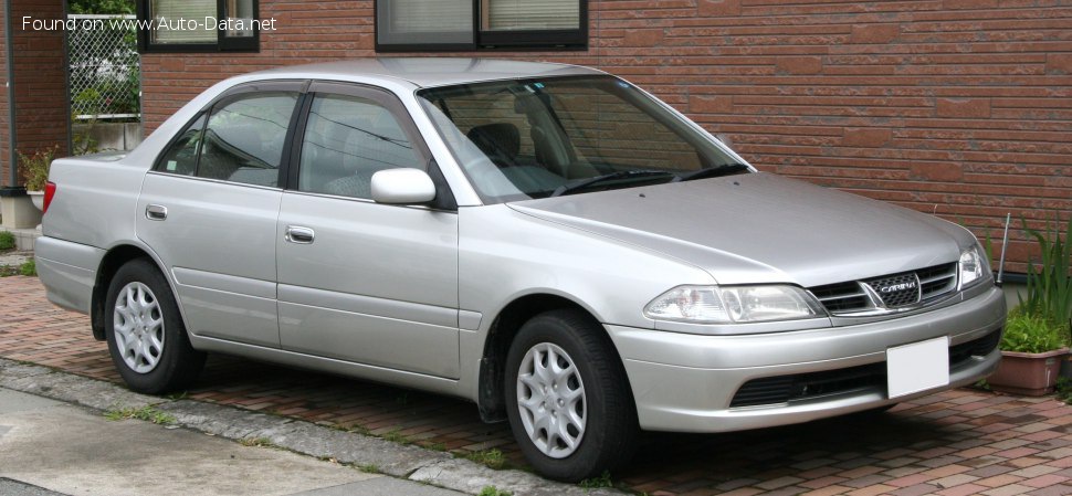 Specifications: Toyota Carina (T21) 2.0i (135 Hp) Automatic 1996, 1997, 1998, 1999, 2000, 2001