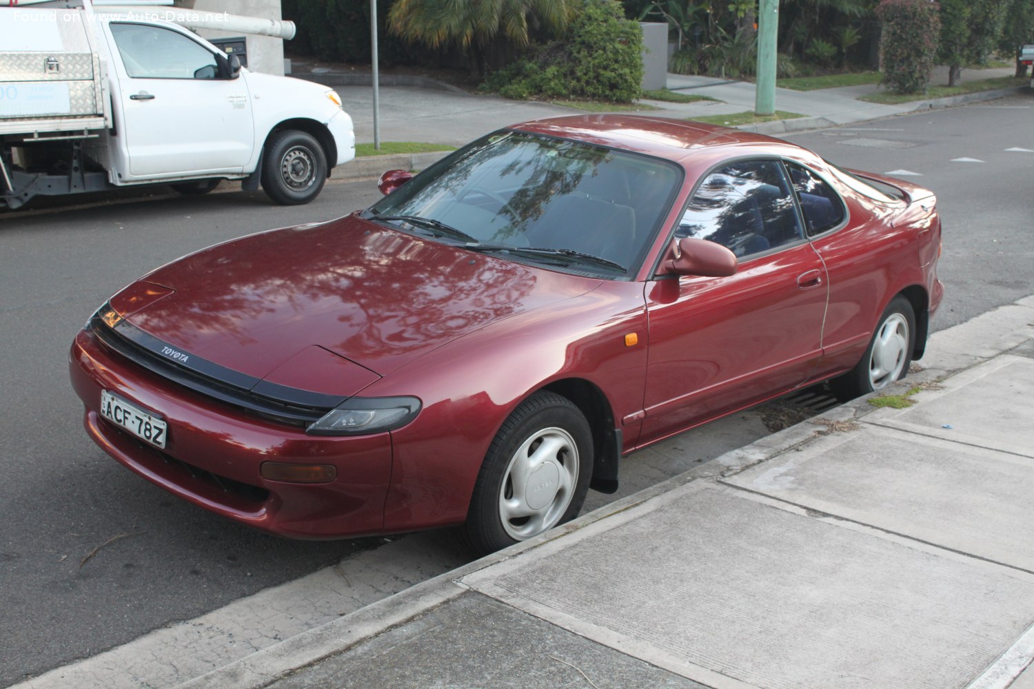 Specifications: Toyota Celica (T18) 1.6 STi (105 Hp) Automatic 1990, 1991, 1992, 1993, 1994
