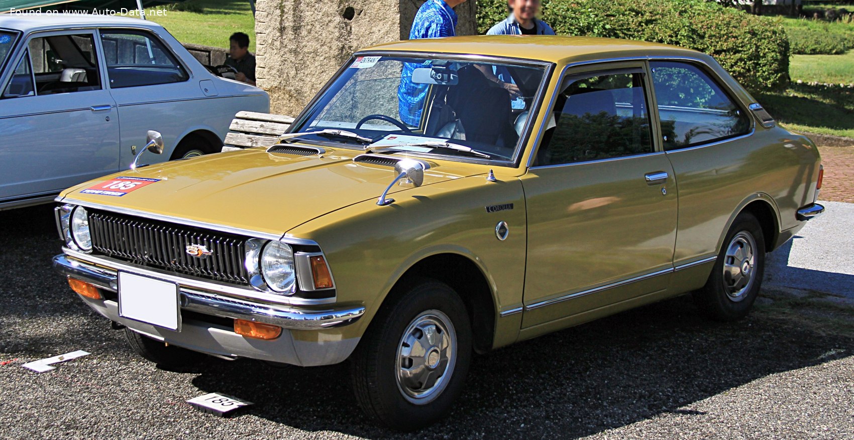Specifications: Toyota Corolla II 2-door sedan (E20) 1200 (68 Hp) 1970, 1971, 1972, 1973, 1974