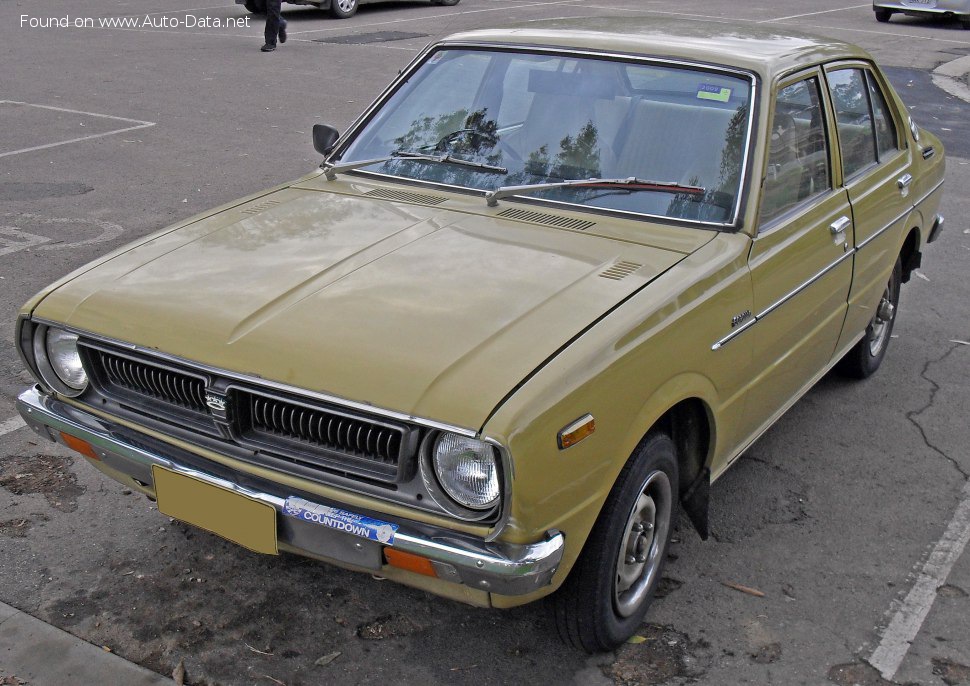 Specifications: Toyota Corolla III (E30, E40, E50, E60) 1.2 (KE20,KE25) (58 Hp) 1974, 1975, 1976, 1977