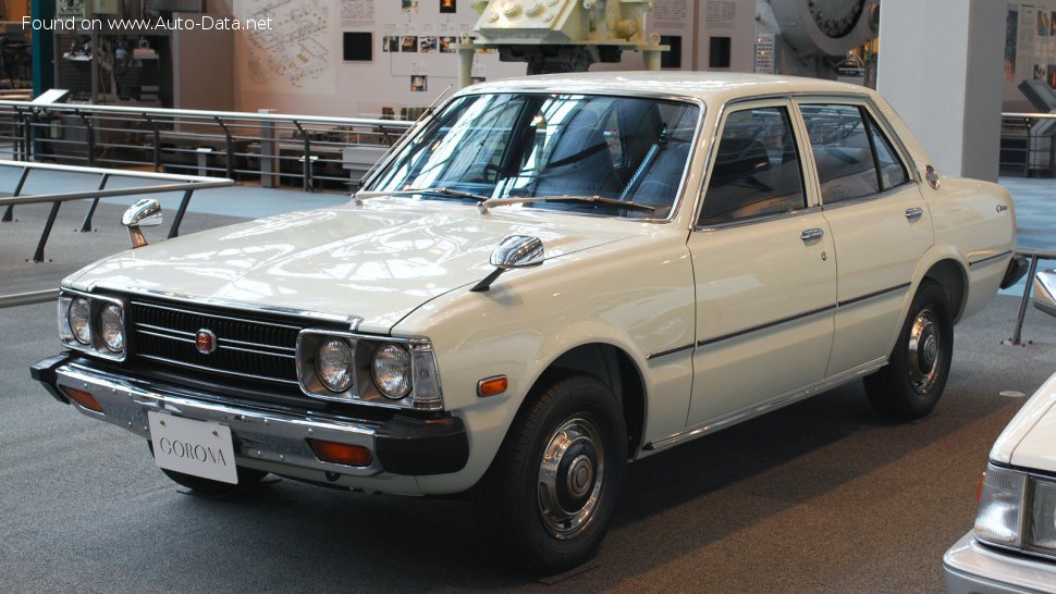 Specifications: Toyota Corona (RX,RT) 1.8 (TT1) (86 Hp) 1977, 1978, 1979