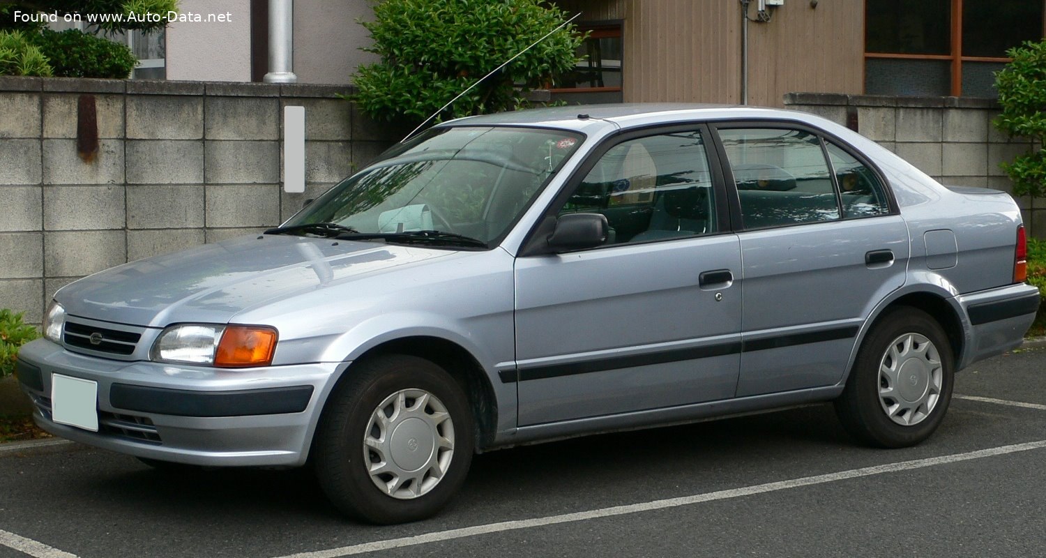 Specifications: Toyota Corsa (L50) 1.5 i (94 Hp) 1994, 1995, 1996, 1997, 1998, 1999