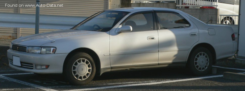 Specifications: Toyota Cresta (GX90) 2.0i (135 Hp) Automatic 1992, 1993, 1994, 1995, 1996