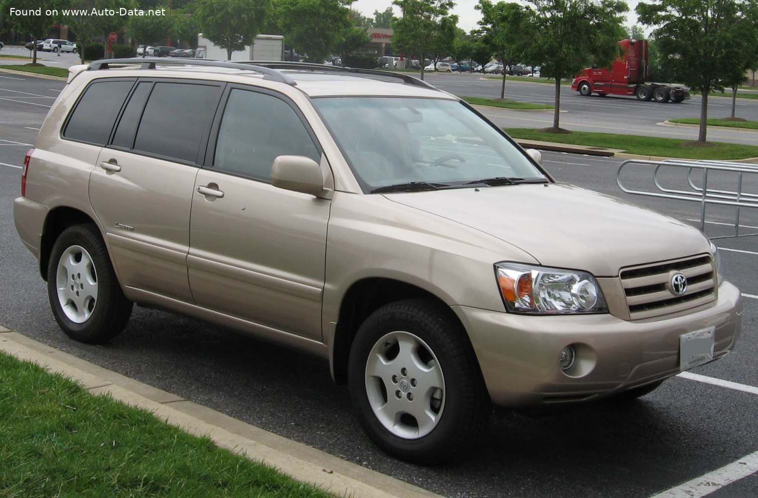 Specifications: Toyota Highlander I 3.0 i V6 24V 4WD Limited (223 Hp) 2000, 2001, 2002, 2003, 2004, 2005, 2006, 2007