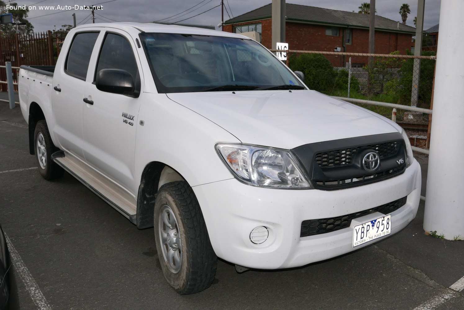 Specifications: Toyota Hilux Double Cab VII (facelift 2008) 3.0 D-4D (171 Hp) 4×4 2008, 2009, 2010, 2011
