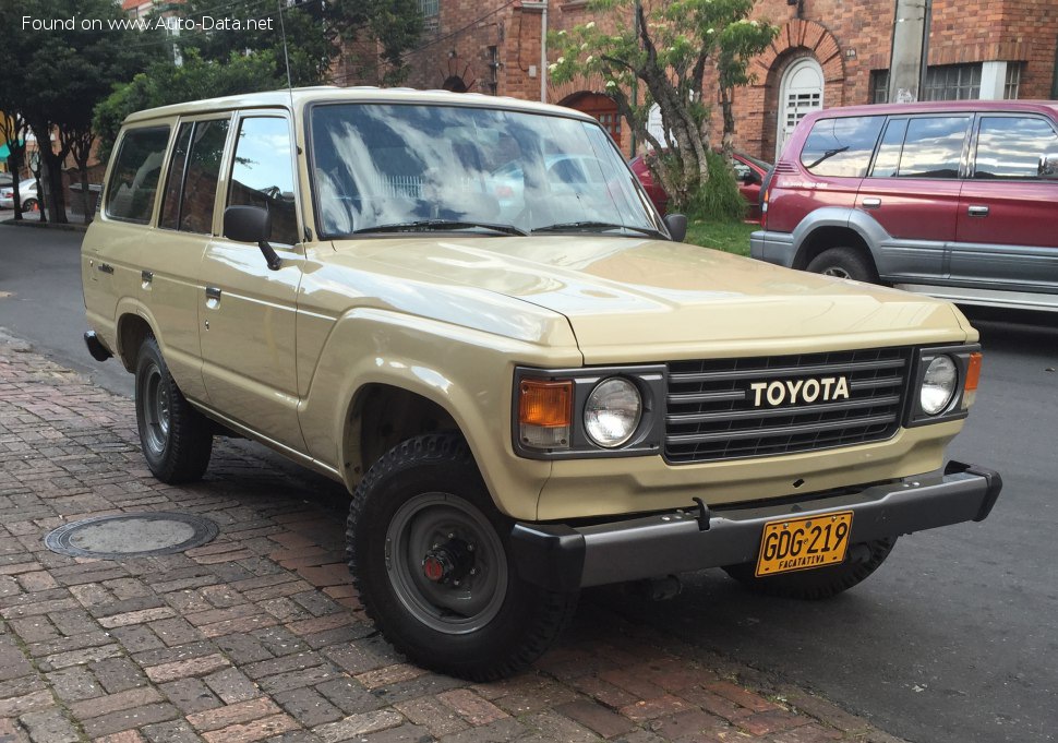 Specifications: Toyota Land Cruiser (J60) Wagon 4.0 (150 Hp) 4WD 1985, 1986, 1987, 1988, 1989