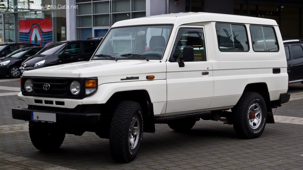 Specifications: Toyota Land Cruiser (J78) 4.5 i (224 Hp) 4WD 1999, 2000, 2001, 2002, 2003